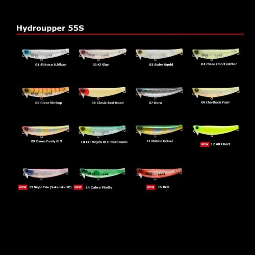 Воблер - APIA Hydroupper 55S 5.5g_Apia