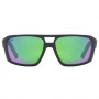 Очила - HOBIE El Matador Sunglasses Satin Black - Copper with Sea Green Mirror_Hobie