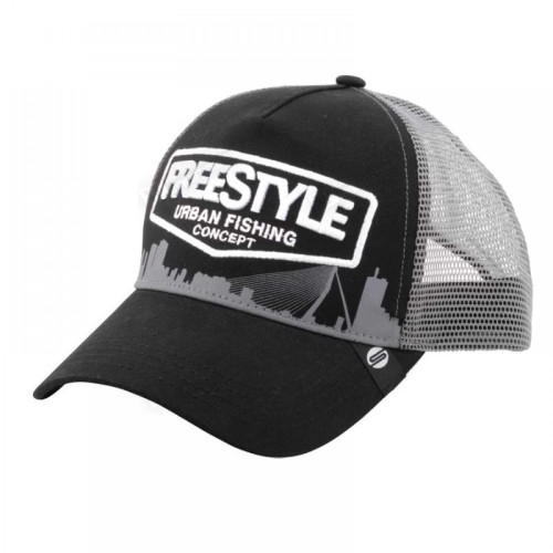 Шапка - FREESTYLE Trucker Cap Black Front_Freestyle