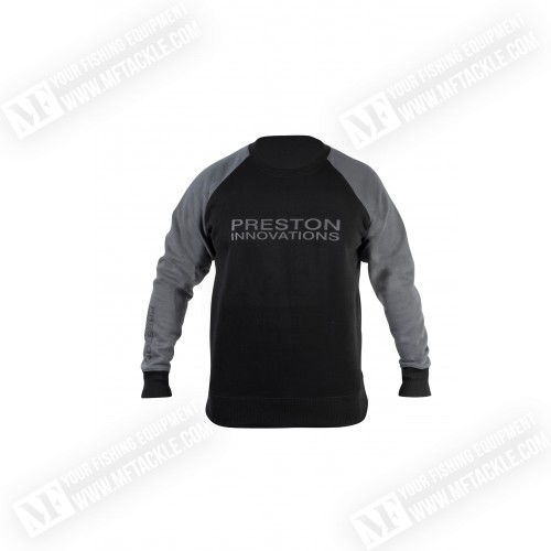 Суитшърт - PRESTON Black Sweatshirt_Preston Innovations