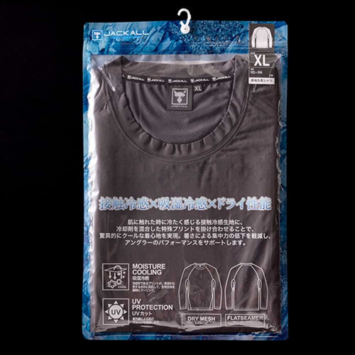 UV блуза - JACKALL Field Tech Cool Inner Shirt - Black_JACKALL