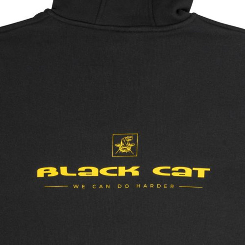 Суитшърт - BLACK CAT Zipper Hoodie_Black Cat