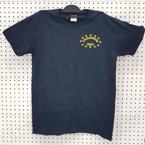 Тениска - CHAMPION FEED T-Shirt Navy_Champion Feed