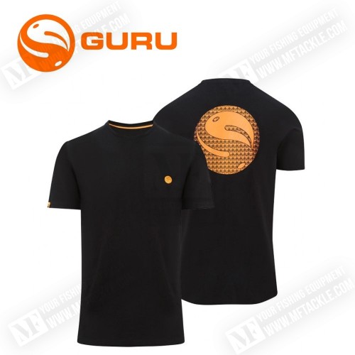 Тениска - GURU Gradient Logo Tee Black_Guru