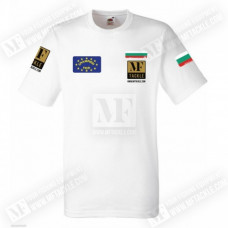 Тениска - MF T-Shirt White Float and Feeder 2021