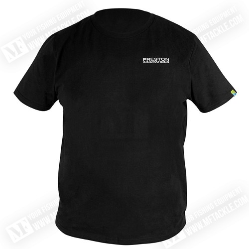 Тениска - PRESTON Black T-Shirt_Preston Innovations