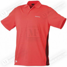 Тениска с яка - DAIWA Polo Shirt Red and Black