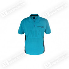 Тениска с яка - DRENNAN Aqua Polo Shirt