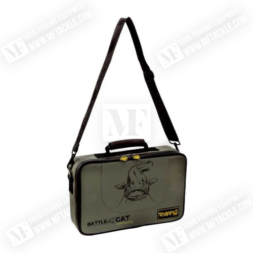 Спининг чанта - BLACK CAT Battle Cat Spinning Bag Khaki_Black Cat