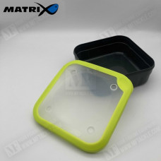 Кутия за стръв - MATRIX Bait Boxes Grey/Lime 2.2pt Solid Top