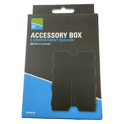 Кутия - PRESTON Accessory Box 8 Compartment Shallow_Preston Innovations
