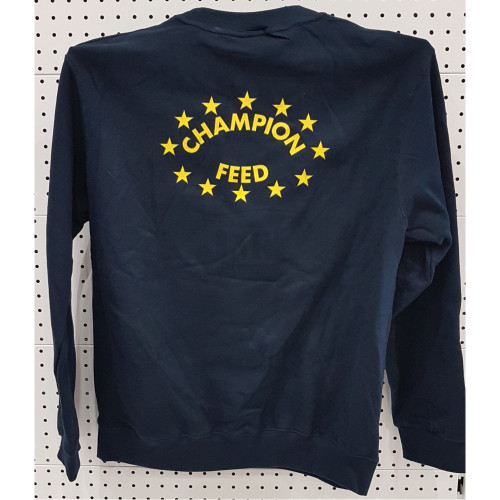 Суитшърт - CHAMPION FEED Sweatshirt Navy_Champion Feed