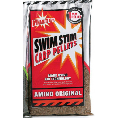 Пелети за хранене - Dynamite Baits Swim Stim Amino Original Carp Pellets 900g_Dynamite Baits