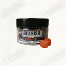 Пелети - DYNAMITE BAITS Big Fish River Durable Hookers Pellets 12mm - Shrimp and Krill 75g