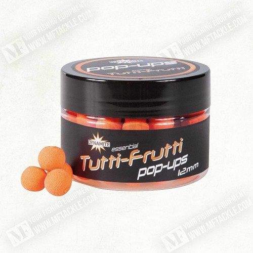 Плуващи топчета - DYNAMITE BAITS Tutti Frutti Fluro Pop-ups 12mm_Dynamite Baits