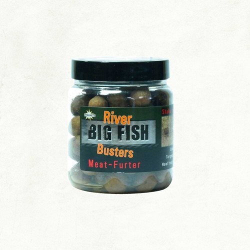Стръв - DYNAMITE BAITS Big Fish River Meat Furter Busters Hookbaits 120g_Dynamite Baits