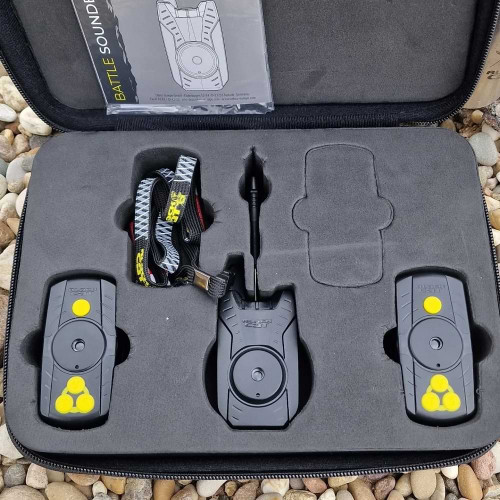 Сигнализатори с централа - BLACK CAT Battle Sounder Set 2+1 Black_Black Cat