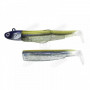 Силиконова примамка - FIIISH Black Minnow No2 Combo Jig Head 20g - 2 Lure Bodies 9cm_Fiiish