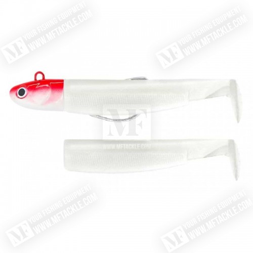 Силиконова примамка - FIIISH Black Minnow No2 Combo Jig Head 20g - 2 Lure Bodies 9cm_Fiiish