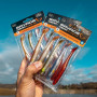 Силиконови примамки - SAVAGE GEAR Slender Scoop Shad 11cm 7g Clear Water Mix 4pcs_Savage Gear