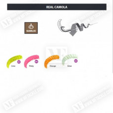 Силиконова примамка - TROUT MASTER Real Camola Garlic 3cm
