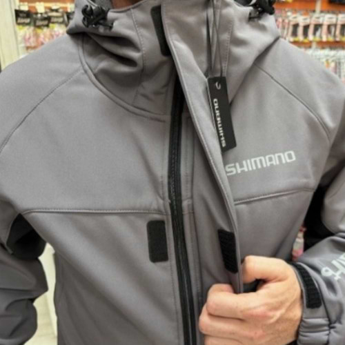 Яке - SHIMANO Soft Shell Jacket Grey_SHIMANO