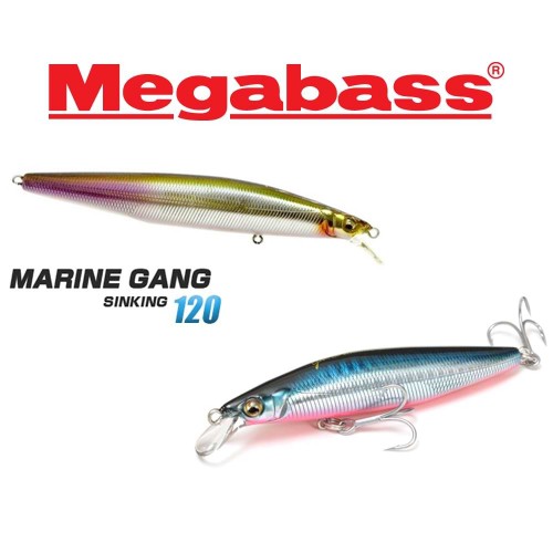 Воблер - MEGABASS Marine Gang 120S 120mm 22g Sinking_MEGABASS
