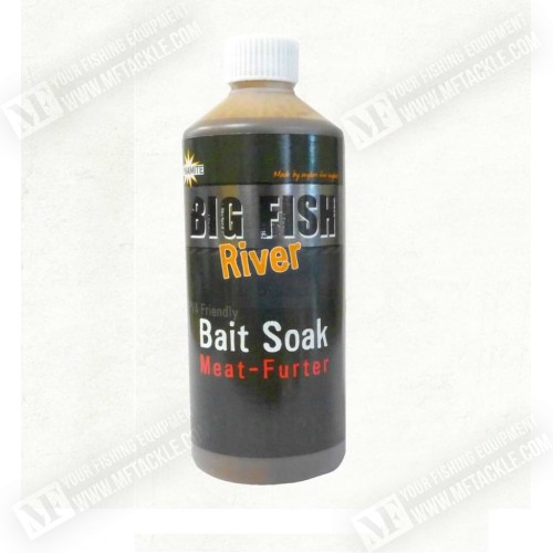 Течен ароматизатор - DYNAMITE BAITS Big Fish River Bait Soak - Meat Furter 500ml_Dynamite Baits