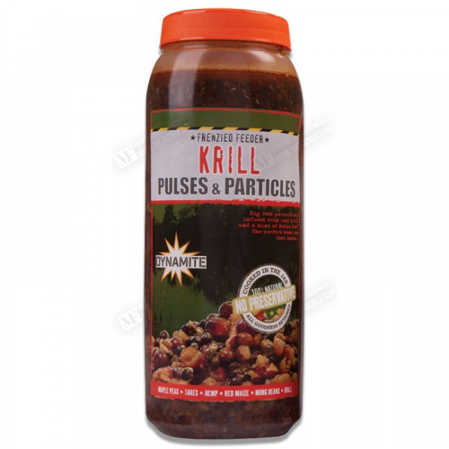 Парченца семена - KRILL - DYNAMITE BAITS Frenzied Krill Pulses & Particles 2.5l_Dynamite Baits
