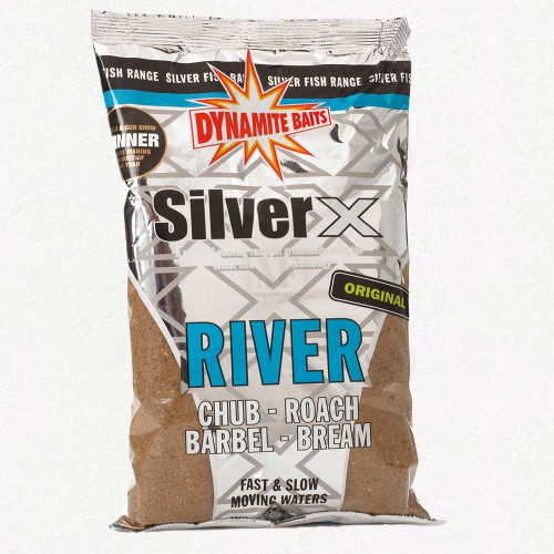 Захранка - DYNAMITE BAITS Silver X Groundbait RIVER_Dynamite Baits