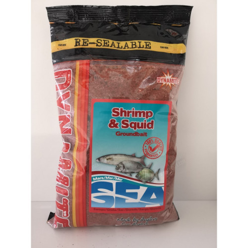 Захранка - DYNAMITE BAITS Sea Groundbait Shrimp Squid_Dynamite Baits