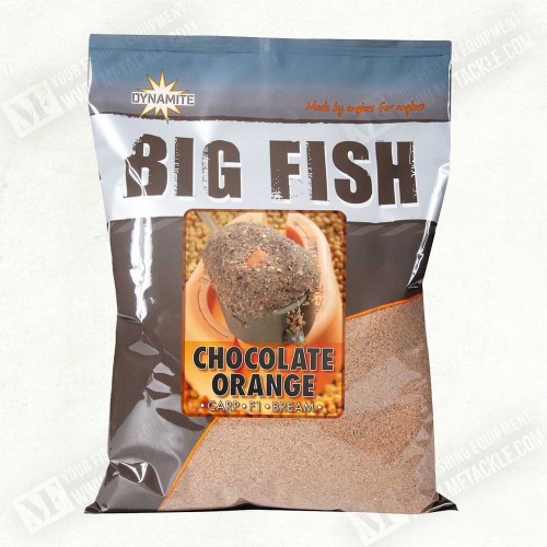 Захранка - DYNAMITE BAITS Big Fish Chocolate Orange Groundbait 1.8kg_Dynamite Baits