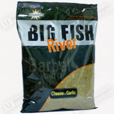 Захранка - DYNAMITE BAITS Big Fish RIVER Groundbait – Cheese and Garlic 1.8kg