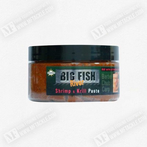 Паста - DYNAMITE BAITS Big Fish River Shrimp and Krill Paste 250g_Dynamite Baits