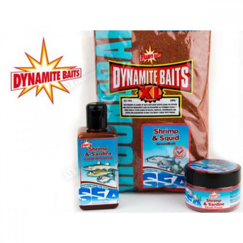 Паста за морски риболов - DYNAMITE BAITS Sea Hook Paste Shrimp Sardine_Dynamite Baits