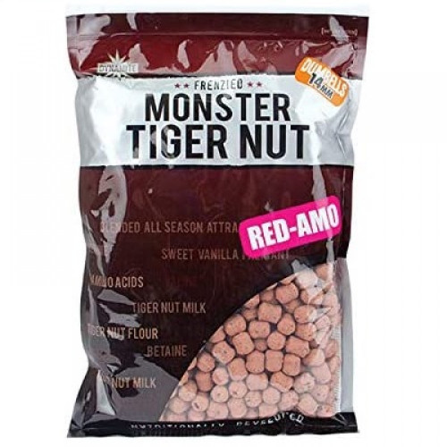 Дъмбели - DYNAMITE BAITS Monster Tiger Nut Red-Amo Dumbells 14mm_Dynamite Baits
