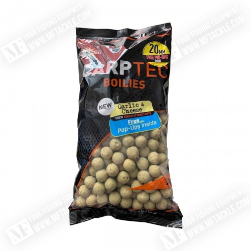 Протеинови топчета - DYNAMITE BAITS Garlic and Cheese Carp Tec Boilies 20mm 2kg_Dynamite Baits