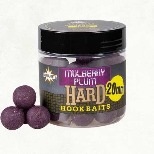 Стръв - DYNAMITE BAITS Mulberry Plum Hard Hookbaits 20mm_Dynamite Baits
