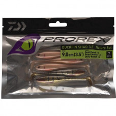 Комплект силиконови примамки DAIWA PROREX DUCKFIN SHAD SET - 9cm/7бр |