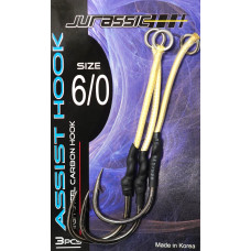 Асист куки MAVER Assist Hook Jurassic Cordino - 4 см |