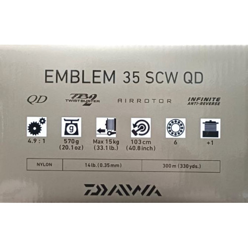 Макара - DAIWA 23 EMBLEM 35/45 SCW QD_Daiwa