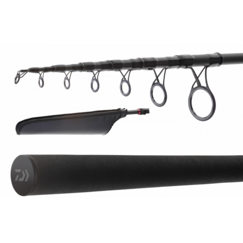 Шаранджийски телескоп с водачи Daiwa BLACK WIDOW 22 XT TELE CARP 3.60m/3.90m_Daiwa