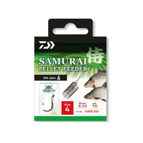 Вързани куки - DAIWA SAMURAI PELLET FEEDER HOOKS_Daiwa