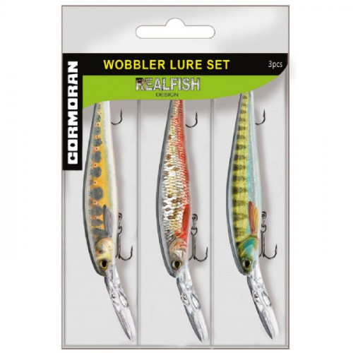 Комплект воблери CORMORAN REALFISH Lure Set 3_Cormoran