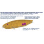 Воблер (слайдер) BABYFACE PL135 - 13.5cm/35gr - Floating |_Babyface