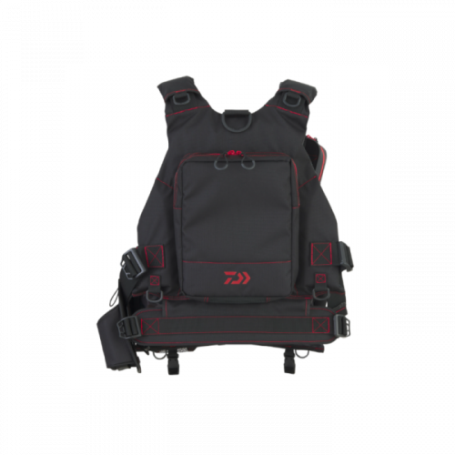 Плуващ елек DAIWA DF-6224 Float Game Vest - Черно/Червено_Daiwa