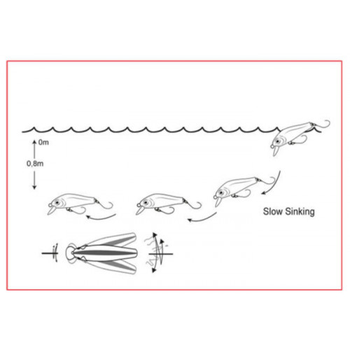 Воблер CORMORAN COR SLS2 3.5 см/2.0 гр - Slow Sinking_Cormoran