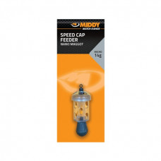 Фидер хранилка за бял червей Middy Nano PVC Speed Feeder Bottom Lead - 14gr/Micro |