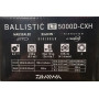 Макара с преден аванс DAIWA 17 BALLISTIC LT_Daiwa