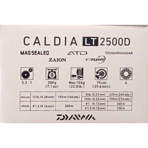 Спинингова макара Daiwa 18 CALDIA LT_Daiwa